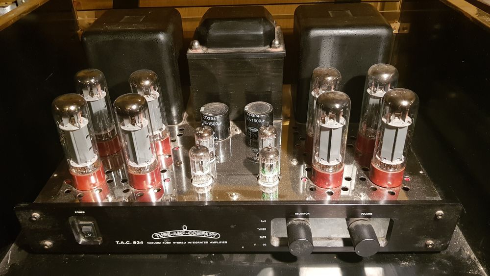  ampli &agrave; tubes americain Bel Canto pure classe A 845 SE Audio et hifi