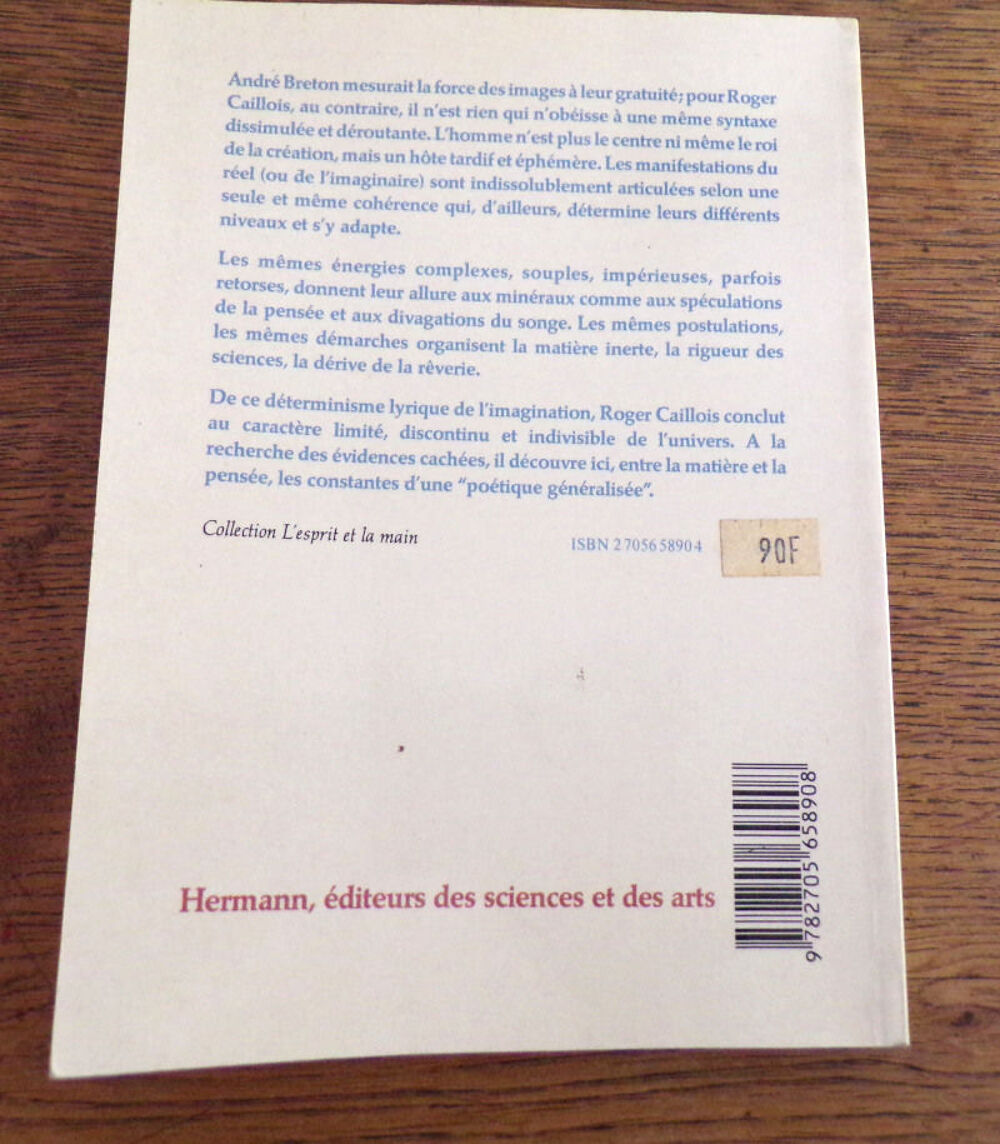 Le champ des signes Roger Caillois &eacute;ditions Hermann 1986 Livres et BD