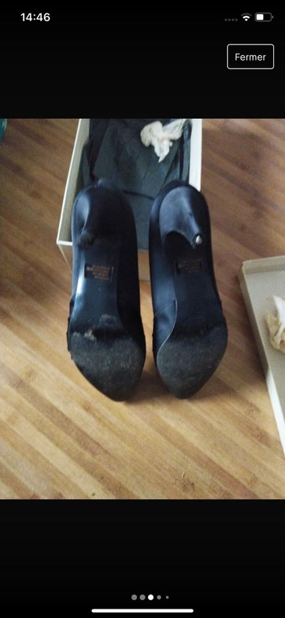 chaussures noires de soir&eacute;e Chaussures