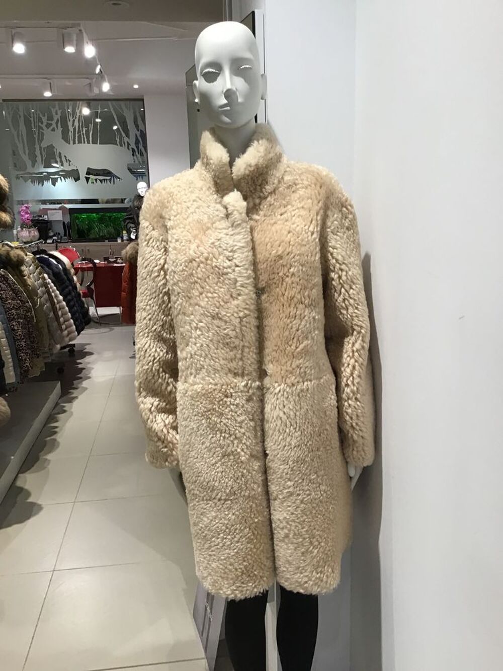Manteau agneau retourn&eacute; Giorgio r&eacute;versible Vêtements