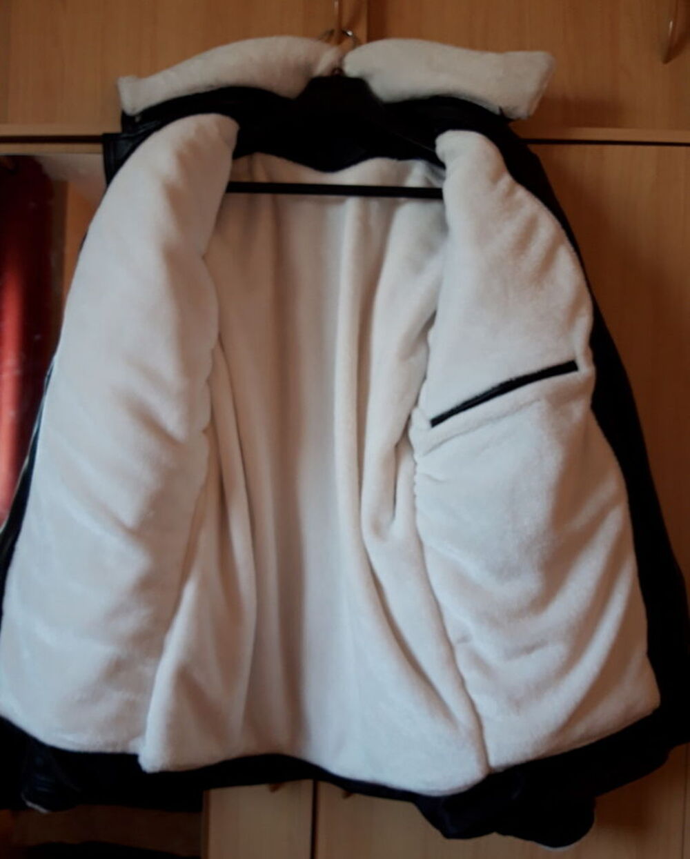 Veste manteau Cuir v&eacute;ritable qualit&eacute; pr&eacute;mium neuve Vêtements