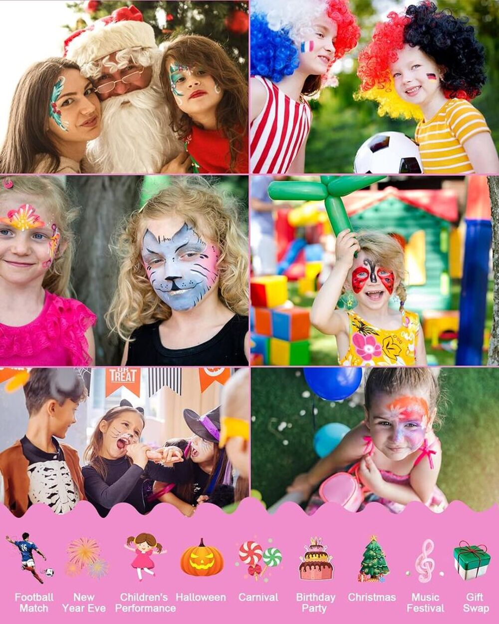 Peinture Visage 26 Couleurs Jeux / jouets