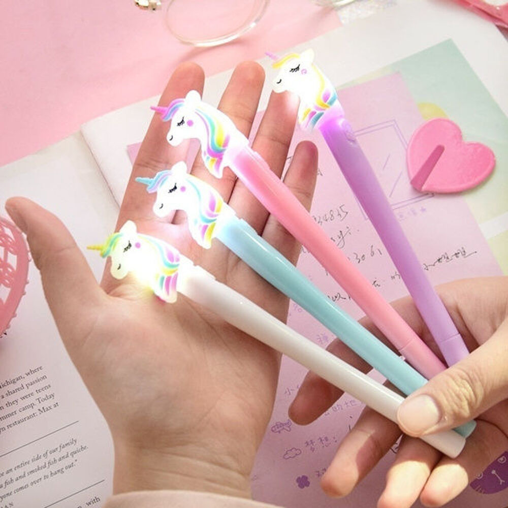 Stylo Led Licorne , NEUF Jeux / jouets