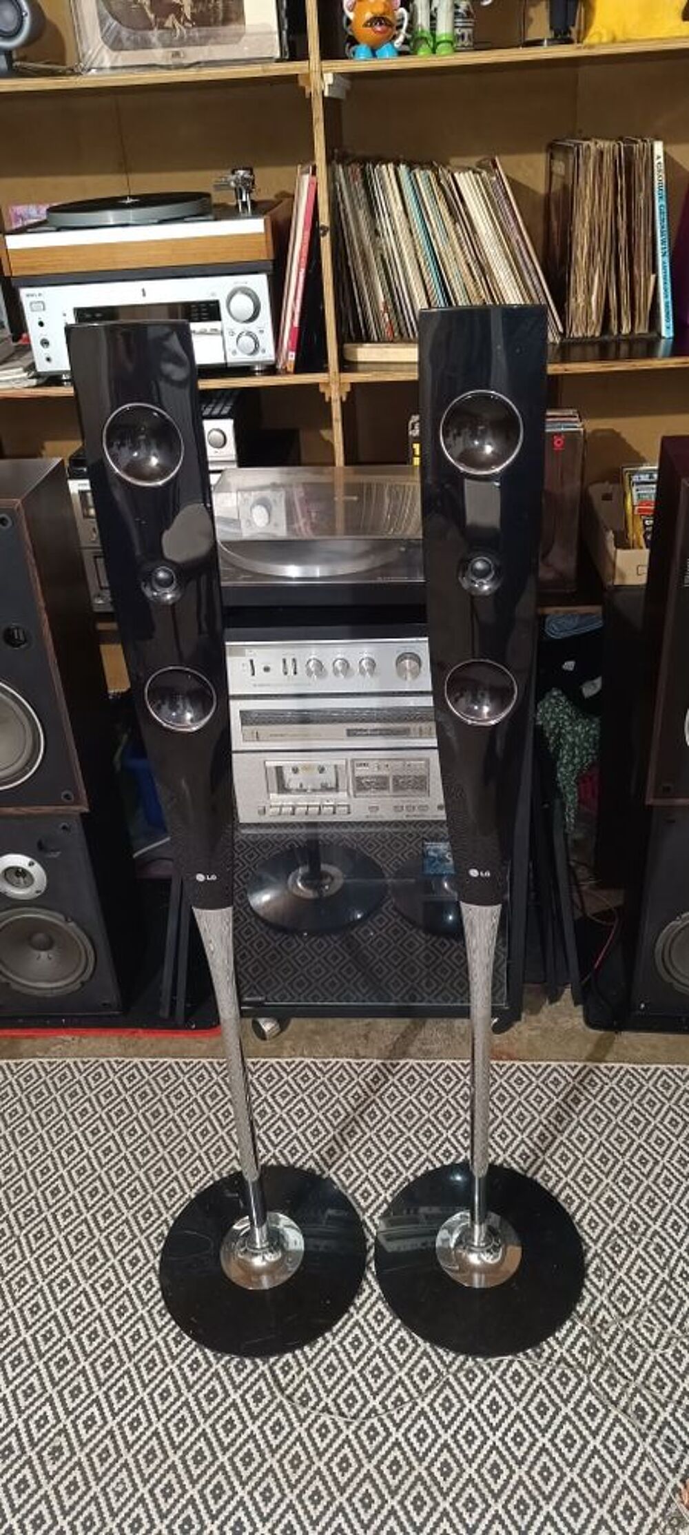 enceintes sur pied Audio et hifi