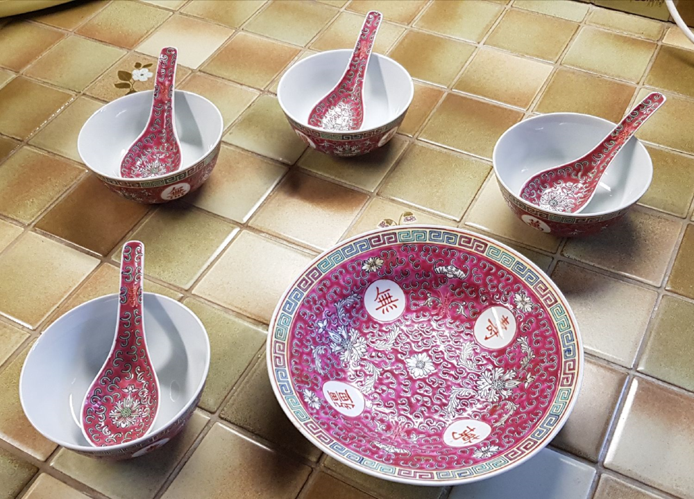 Service chinois (10 pi&egrave;ces) Cuisine