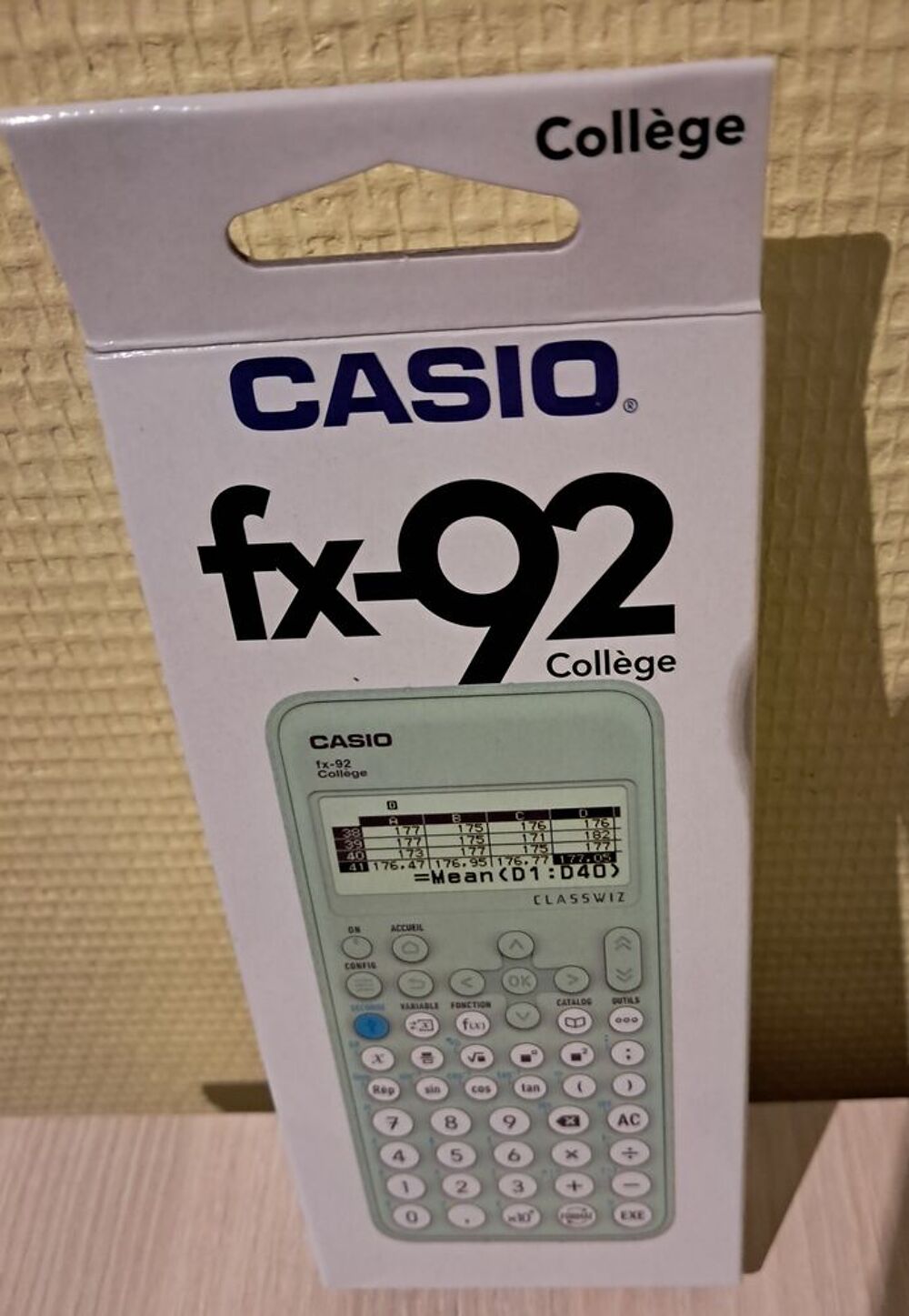 Calculatrice casio coll&egrave;ge fx-92 neuf emballer jamais servi Jeux / jouets
