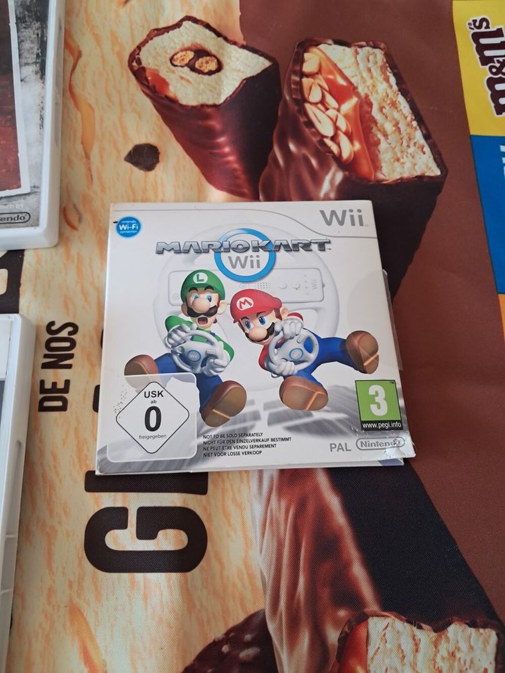 Lot Console WII Mario Kart vintage jeu vid&eacute;o loisirs collect Consoles et jeux vidéos
