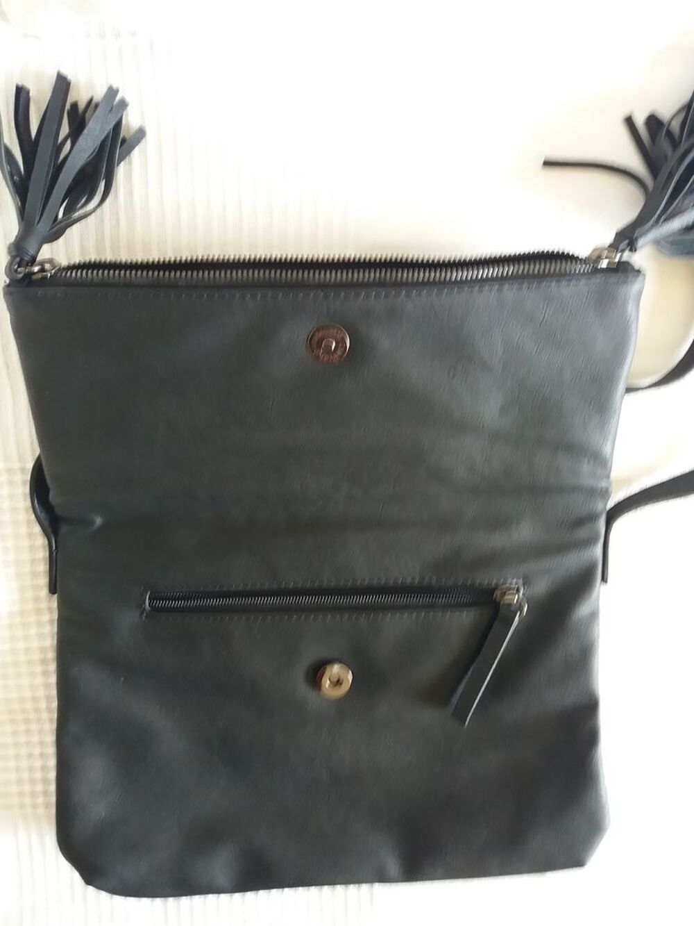 Sac noir paillet&eacute; Maroquinerie