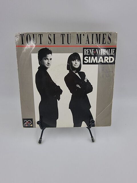 Vinyle 45 tours Ren� Nathalie Simard : Tout si tu m'Aimes 3 Vulbens (74)