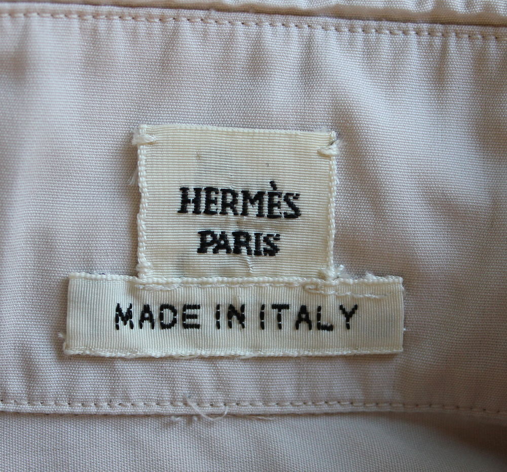 Chemise beige HERMES T.40 Vêtements