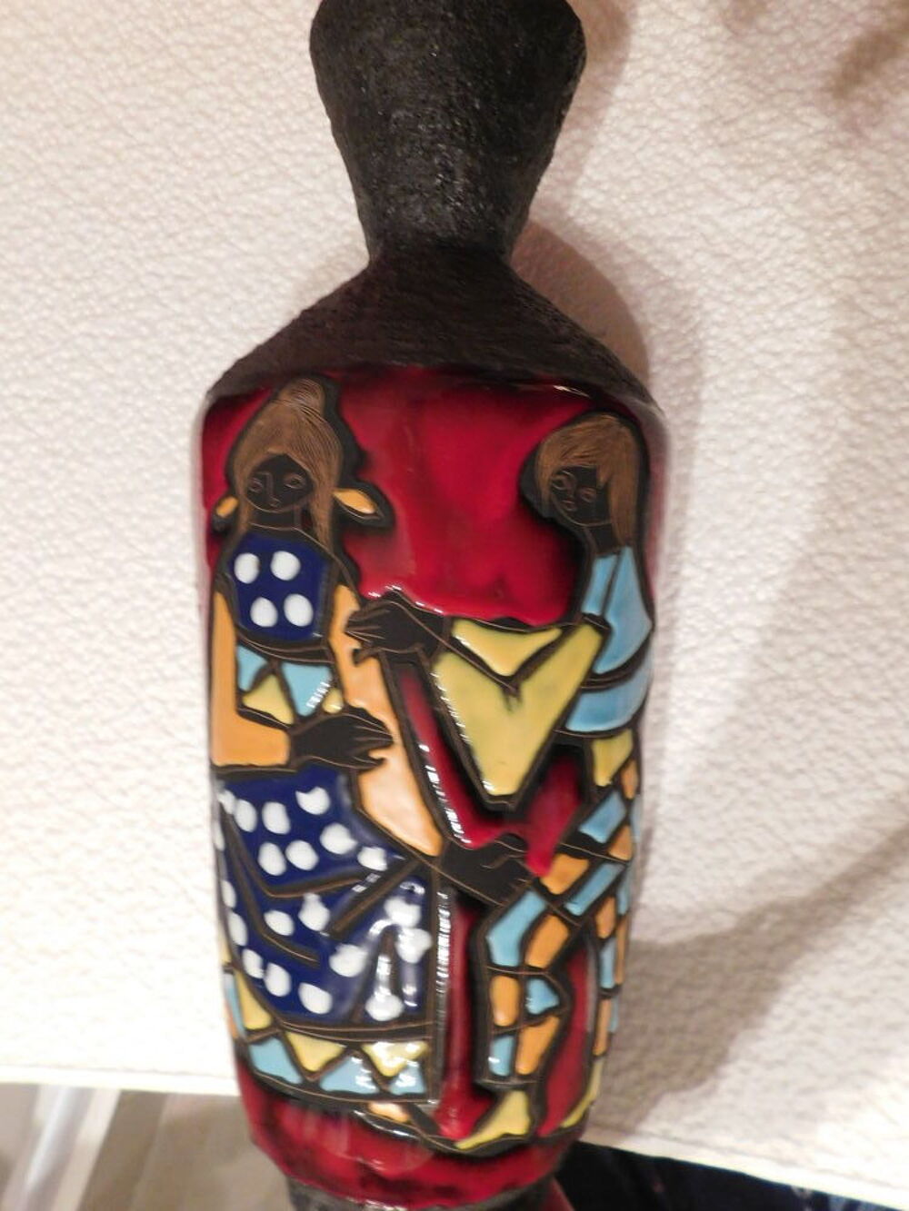 vase en ceramique de la republique de san marino 1950 Décoration