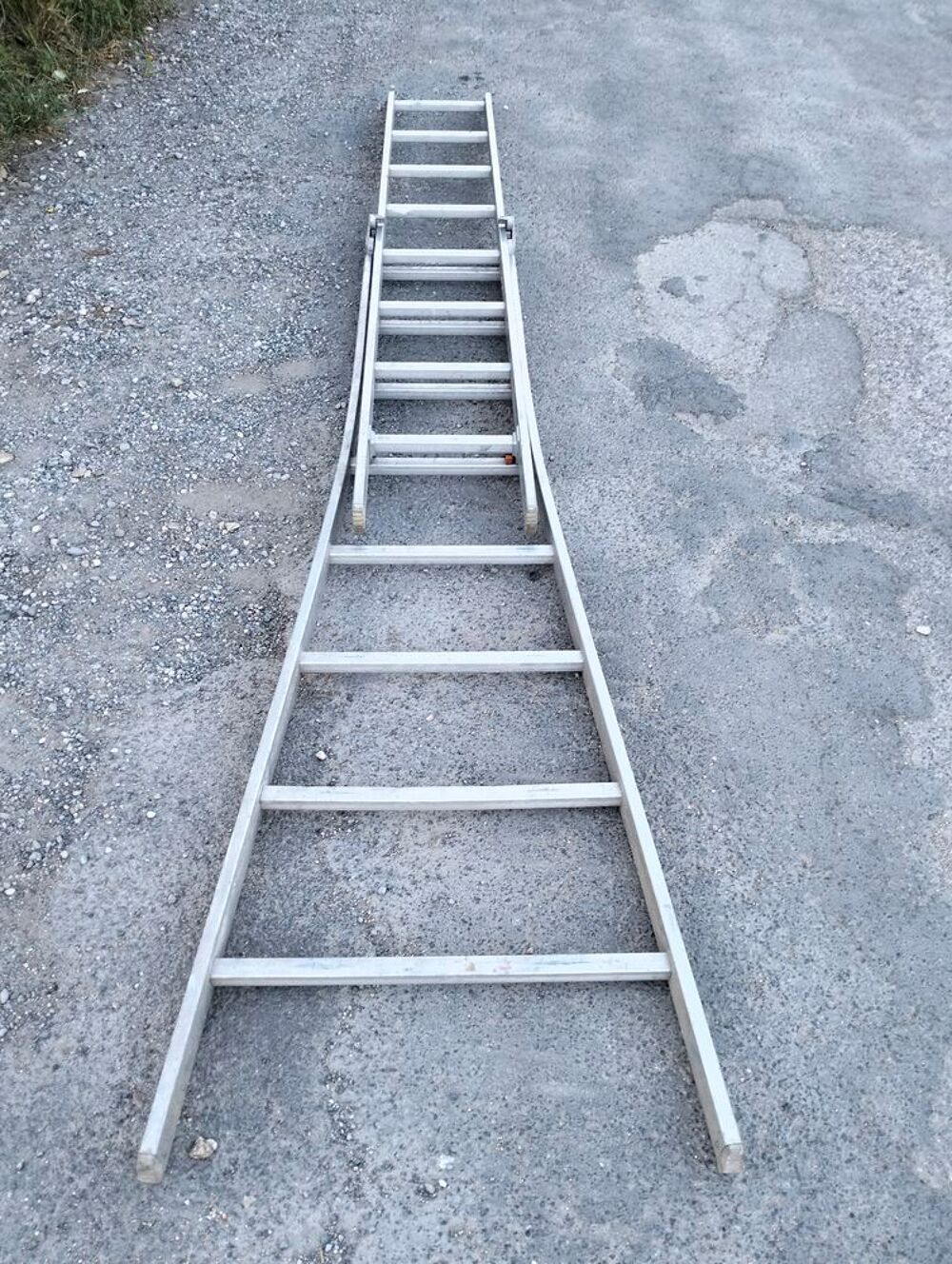  Echelle transformable 2 plans 2x8 echelons Bricolage