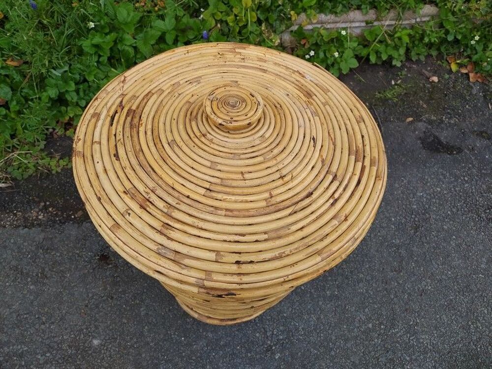 Grand Panier Corbeille Rotin Vintage
Meubles