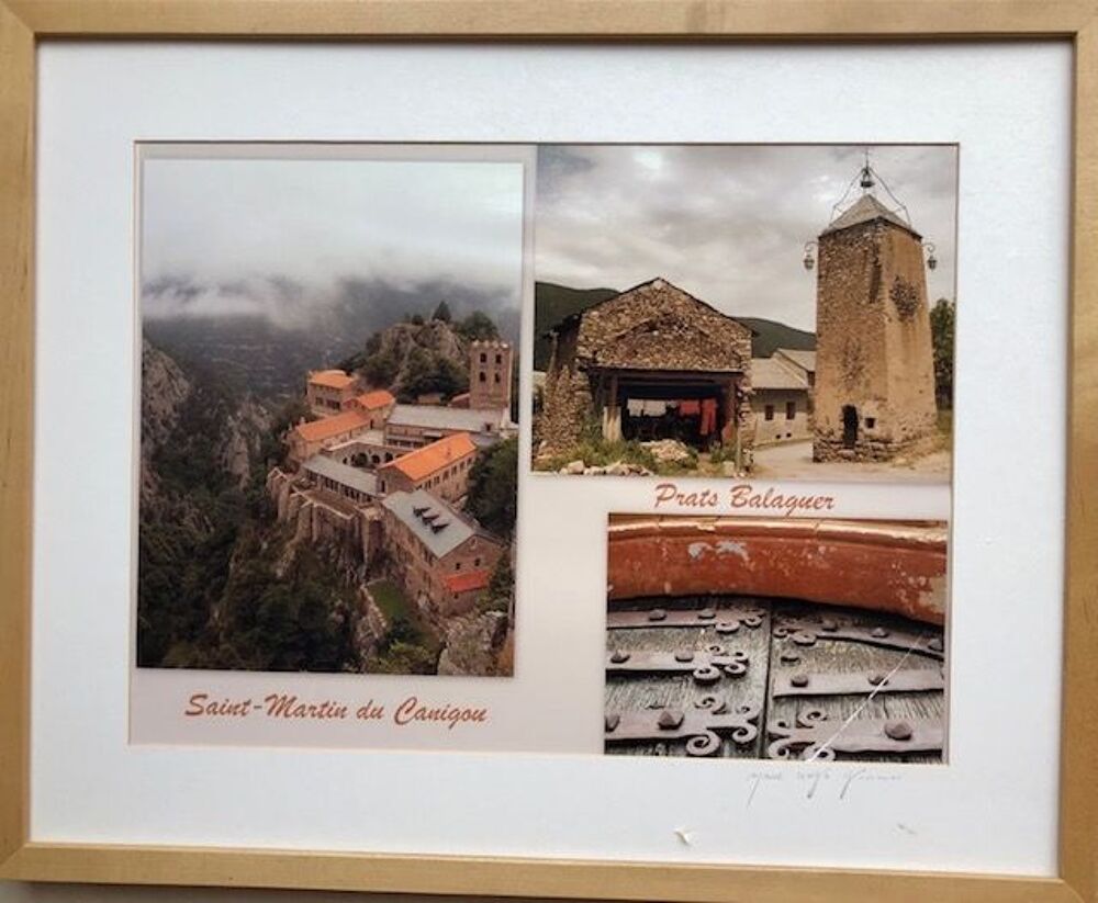 Photos encadr&eacute;es 42x52 cm Décoration