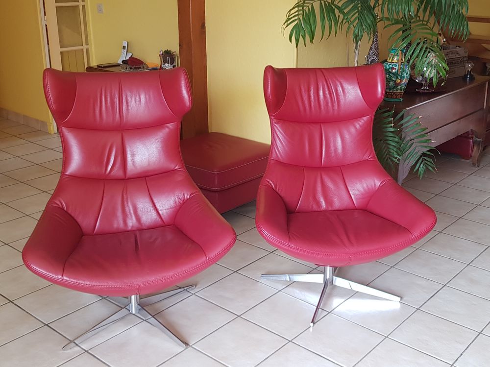Fauteuil pivotant cuir Meubles