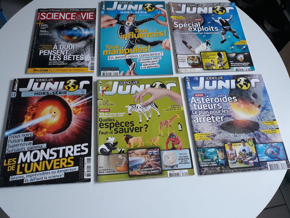 Revues Science et Vie Junior Livres et BD