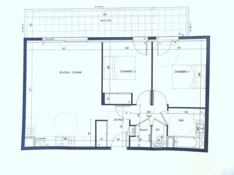  Appartement � louer 3 pi�ces 65 m�