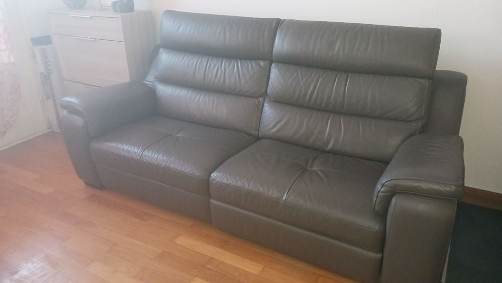 Canap&eacute; cuir relax &eacute;lectrique ? tr&egrave;s bon &eacute;tat Meubles