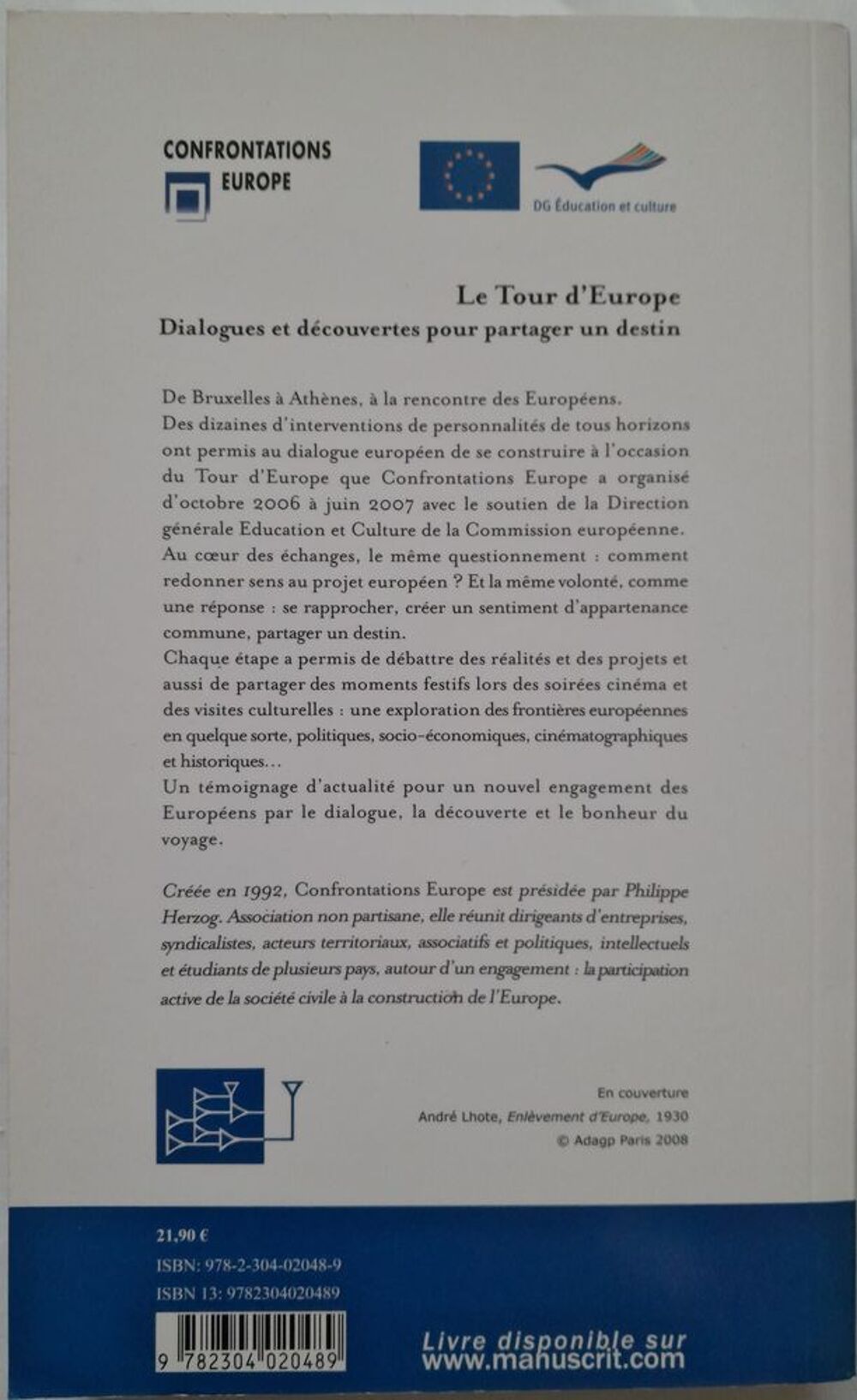 Le tour d'Europe : dialogues et d&eacute;couvertes Livres et BD