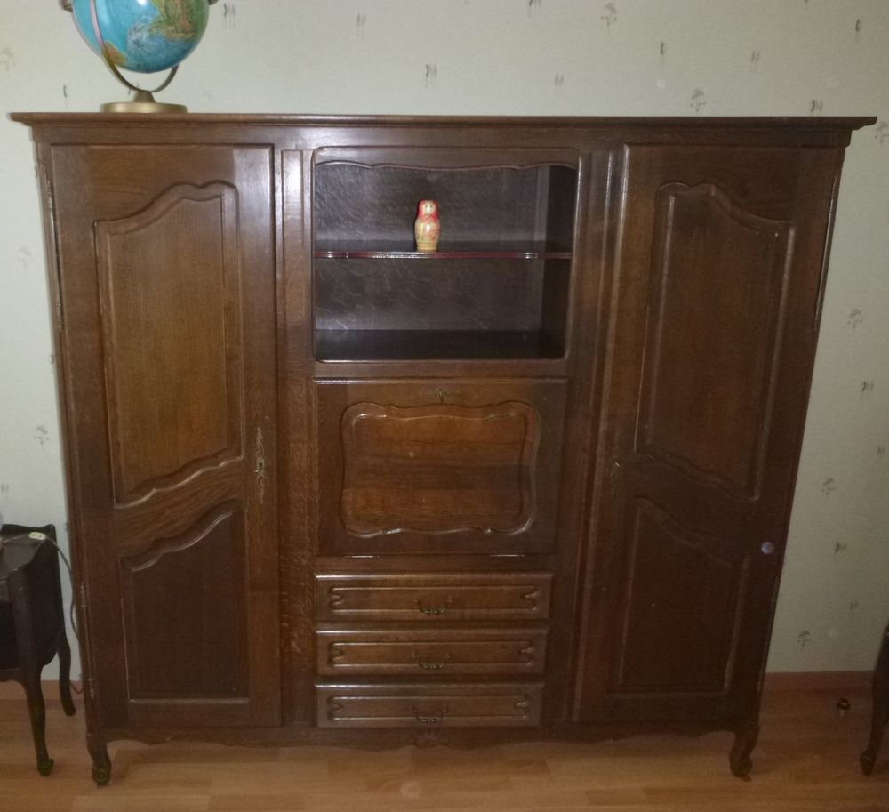 armoire avec secr&eacute;taire bureau Meubles