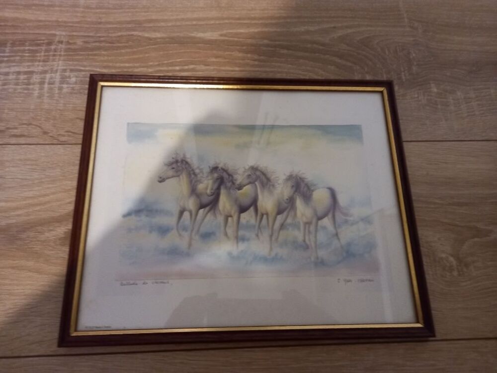 CADRE CHEVAUX Décoration