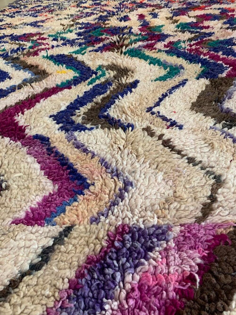 Superbe tapis berb&egrave;re vintage Décoration