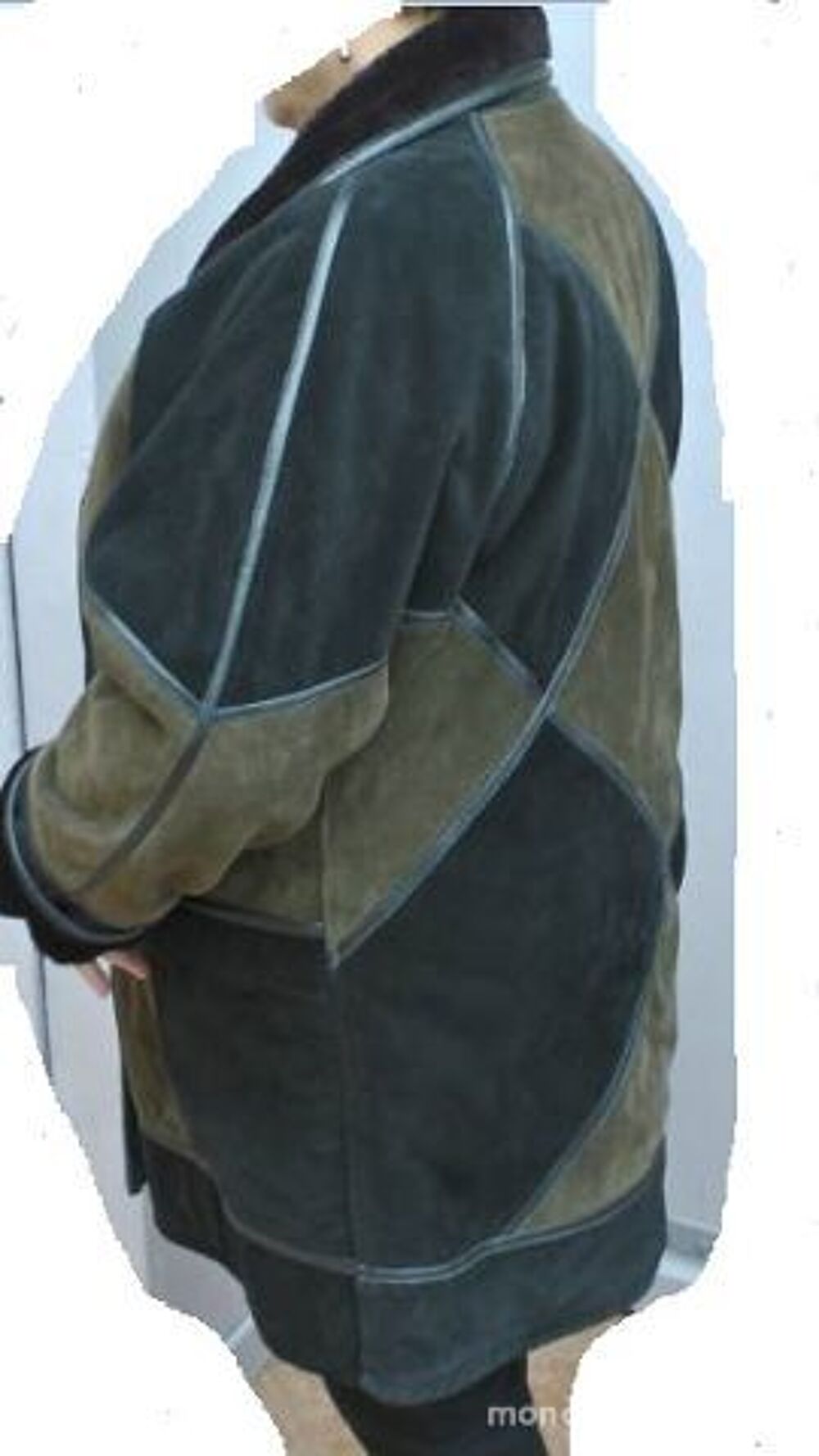 Veste femme en cuir doubl&eacute;e Vtements