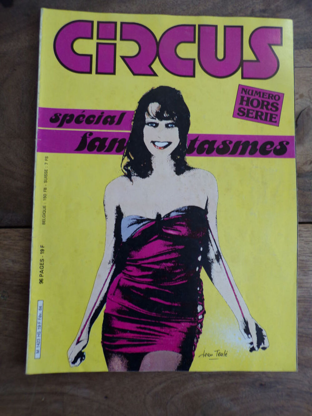 Circus revue hors s&eacute;rie sp&eacute;cial fantasmes f&eacute;vrier 1984 Livres et BD