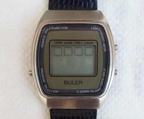 Recherche montre Buler  quartz des annes 1980 0 Nanterre (92)