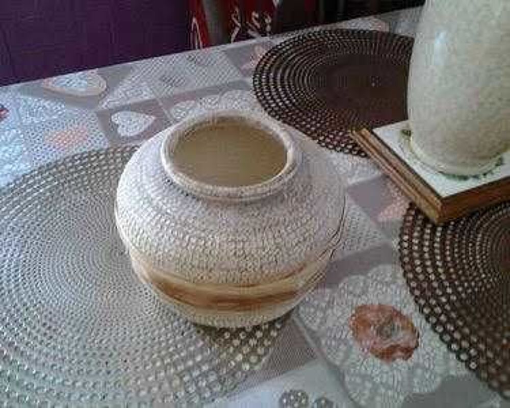 poterie ronde pour d&eacute;corer Bricolage