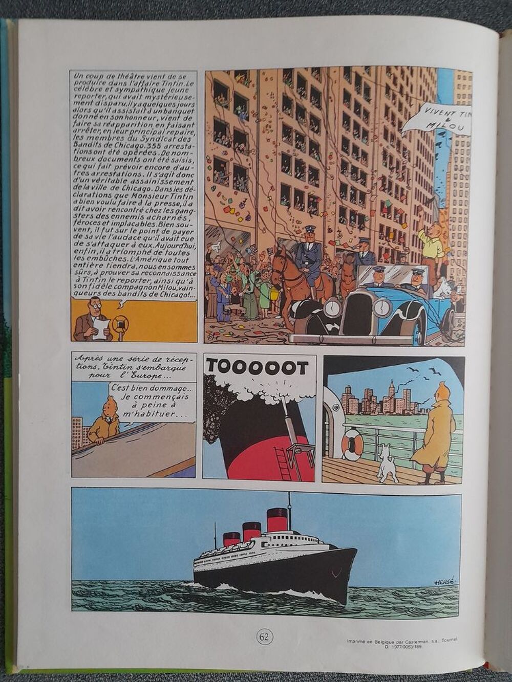 ALBUMS TINTIN Livres et BD