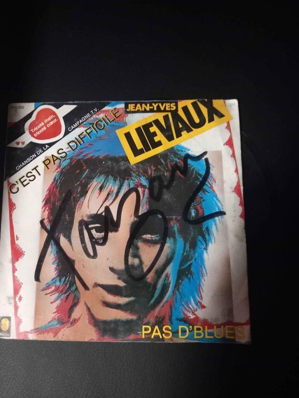 45 Tours Jean-Yves Lievaux c'est pas difficile CD et vinyles