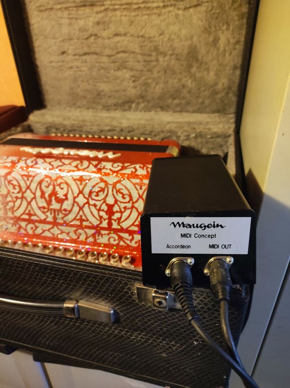 Accord&eacute;on Midi Audio et hifi