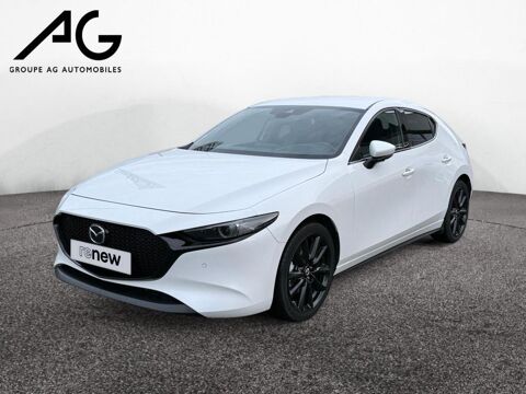 Mazda Mazda3 5 portes 2.0L SKYACTIV-X M Hybrid 180 ch BVM6 Sportli 2019 occasion Rethel 08300