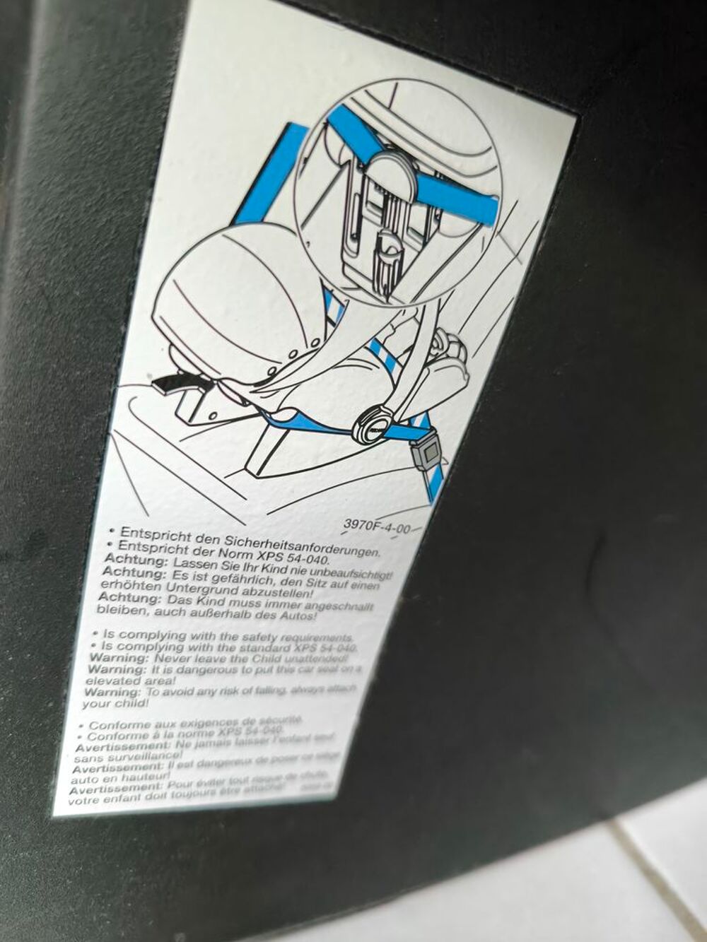 Cosy Recaro Puériculture