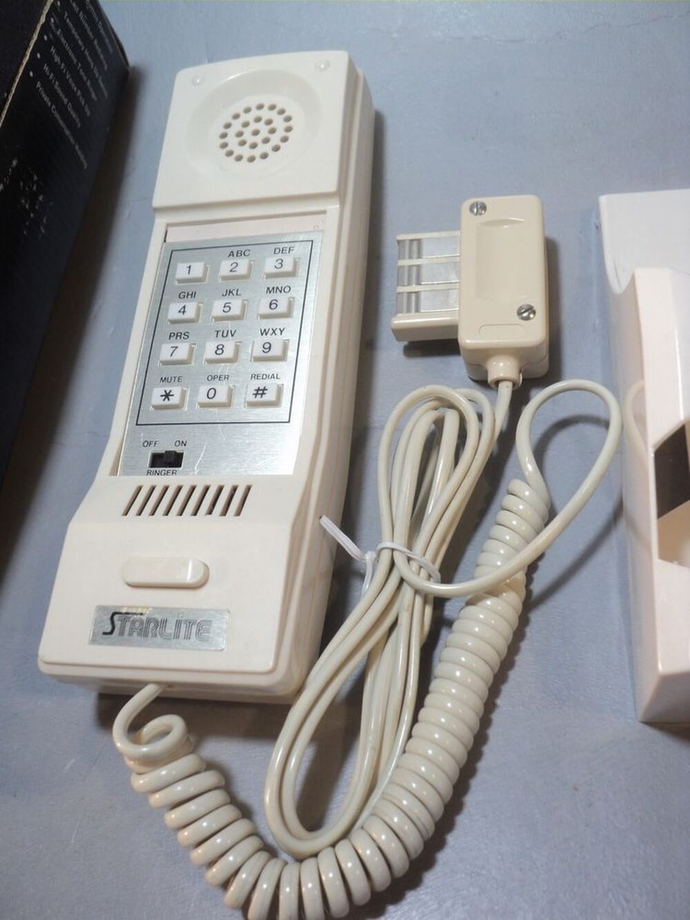 Ancien T&eacute;l&eacute;phone Mural &agrave; Touches Starlite Vintage Ann&eacute;es 70 Téléphones et tablettes