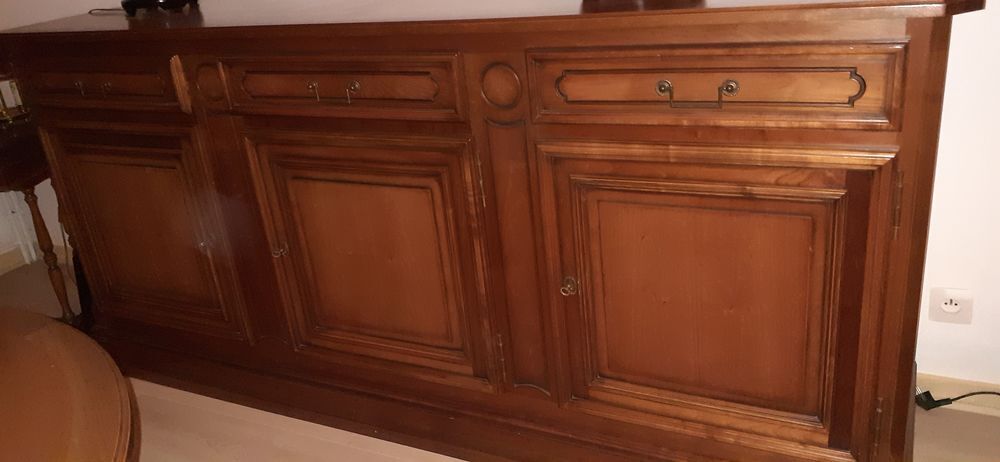Buffet bas enfilade de style Louis XVI 3 portes Meubles