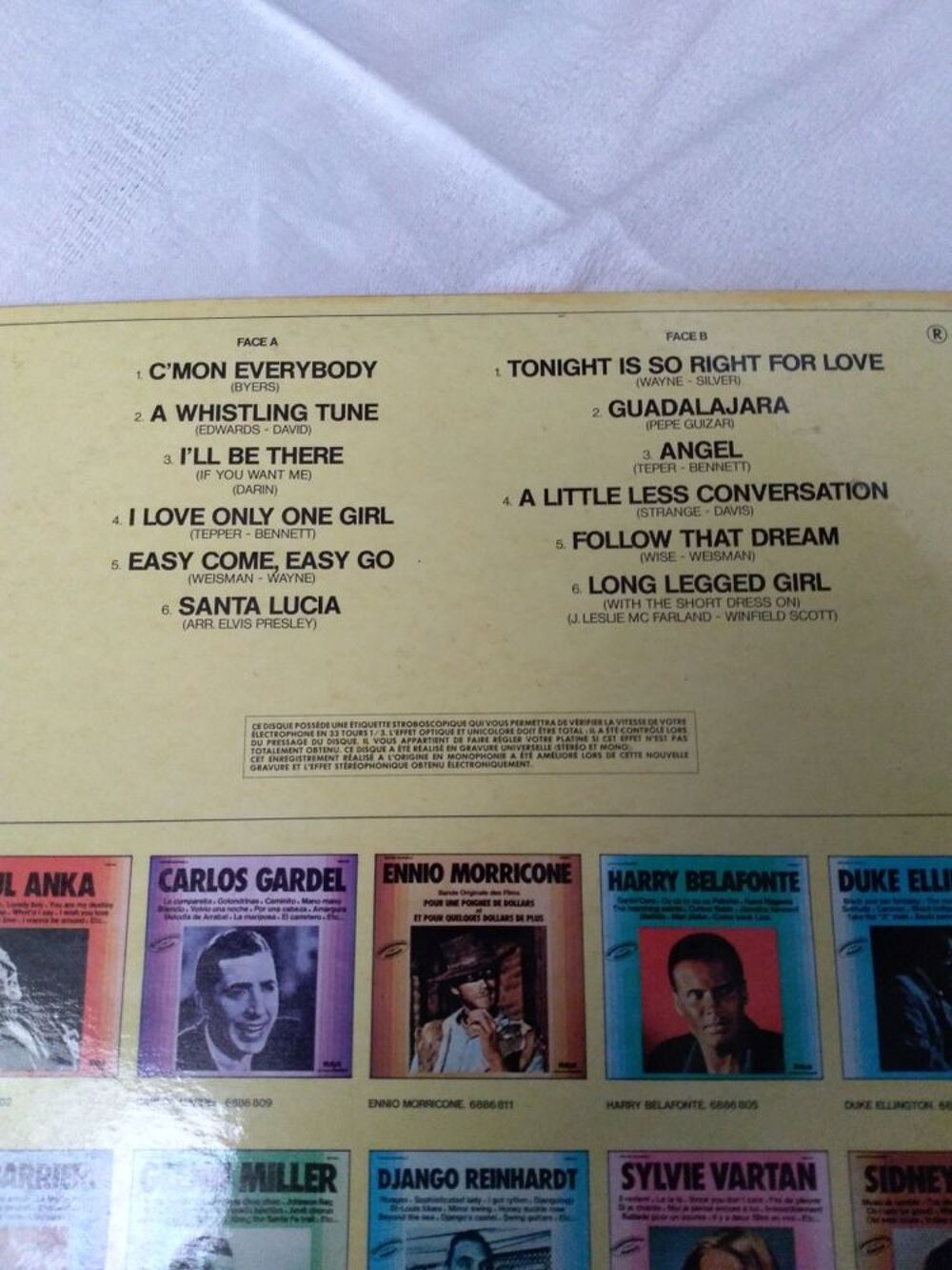 Vinyle Elvis Presley CD et vinyles