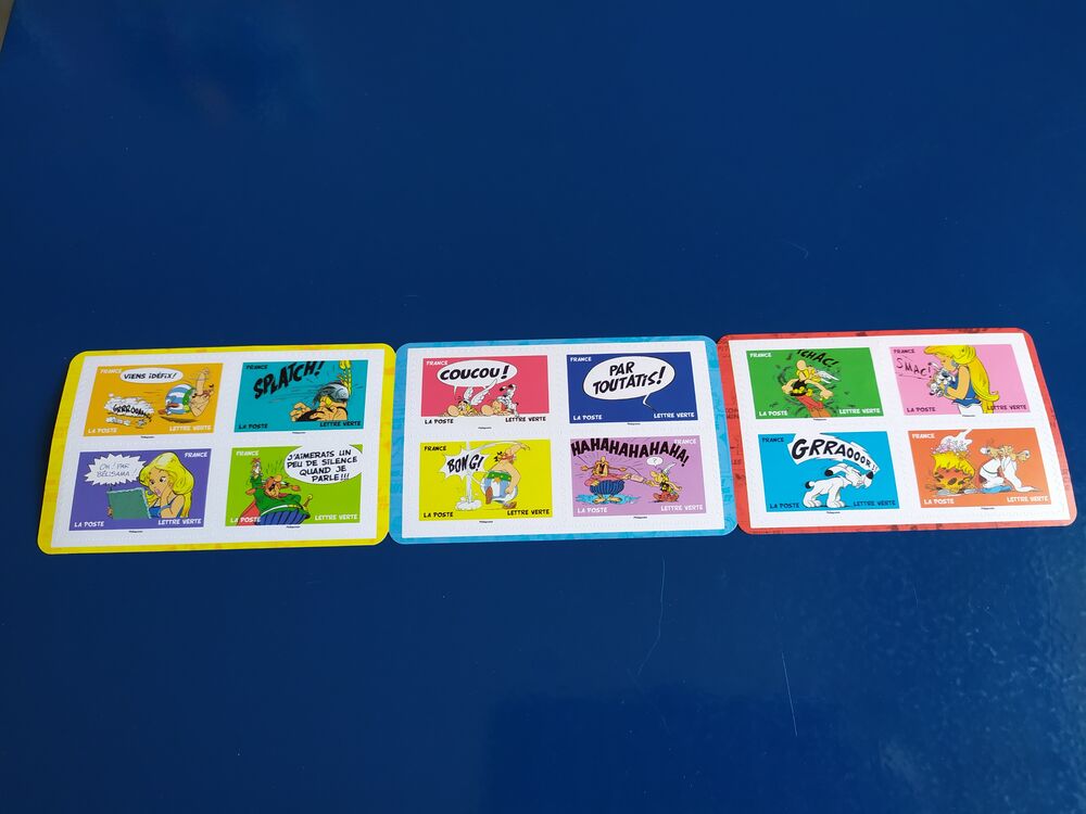 carnet de timbres asteix 2025 