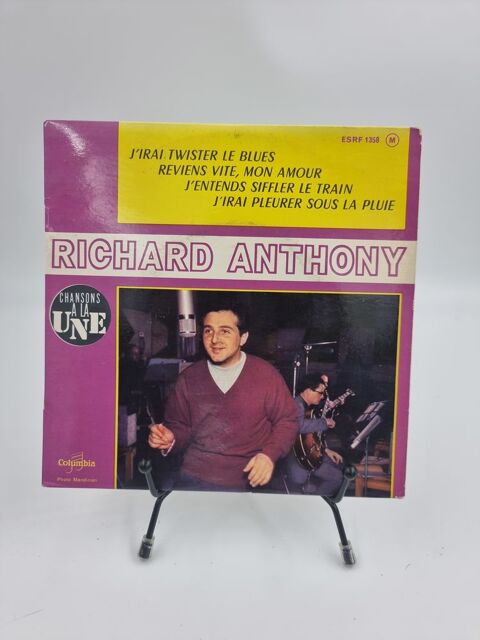 Vinyle 45 tours Richard Anthony : J'irai Twister le Blues... 1 Vulbens (74)