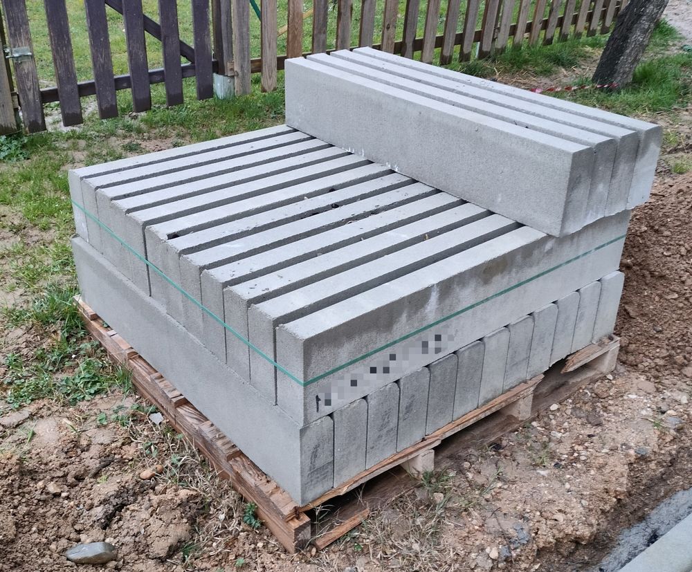 Bordure b&eacute;ton 1 m Bricolage