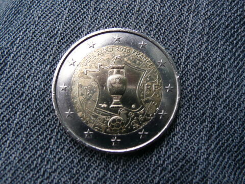 Pi�ce de 2 euros Coupe UEFA 2016 France 3 Bordeaux (33)