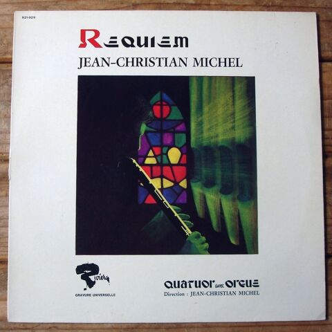Jean-Christian MICHEL -33t- REQUIEM - RIVIERA 521 029 - BIEM 5 Tourcoing (59)
