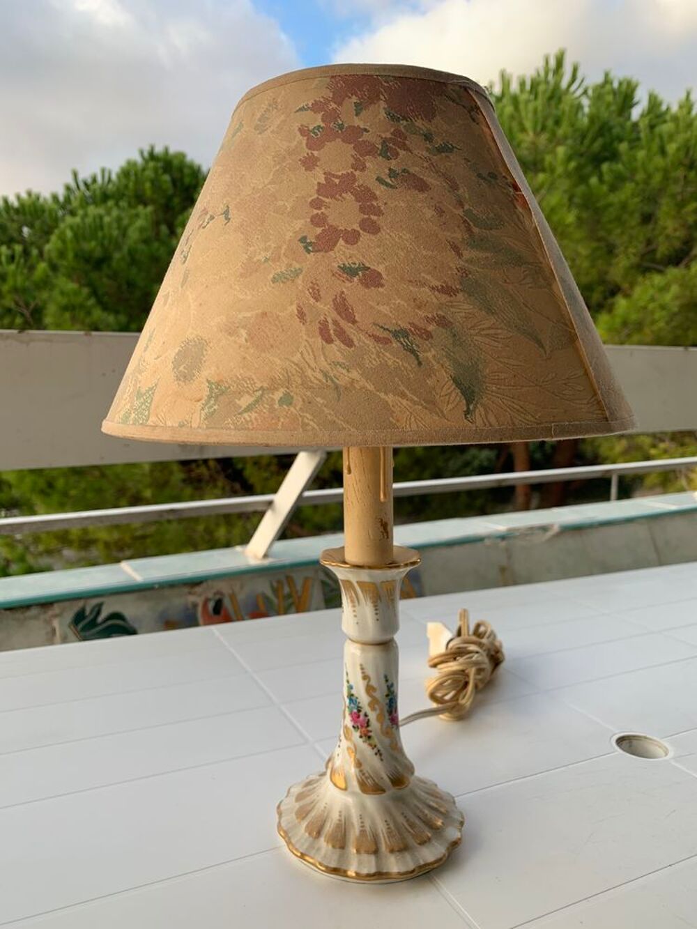 Lampes de chevet et lampe &eacute;lectrique imitation p&eacute;trole Décoration