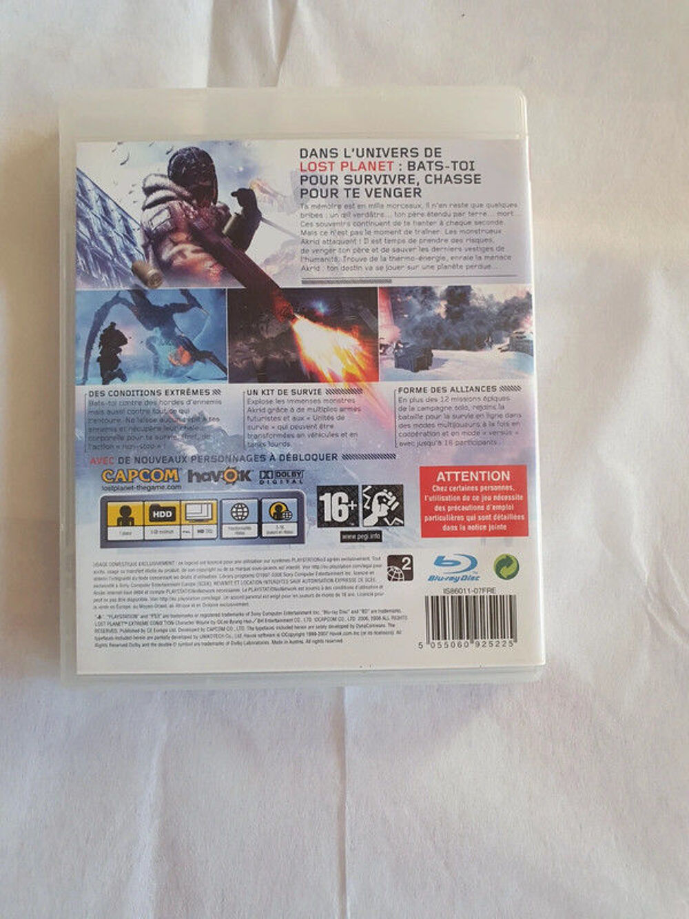 Jeux ps3 - lost planet - extreme condition Consoles et jeux vidéos