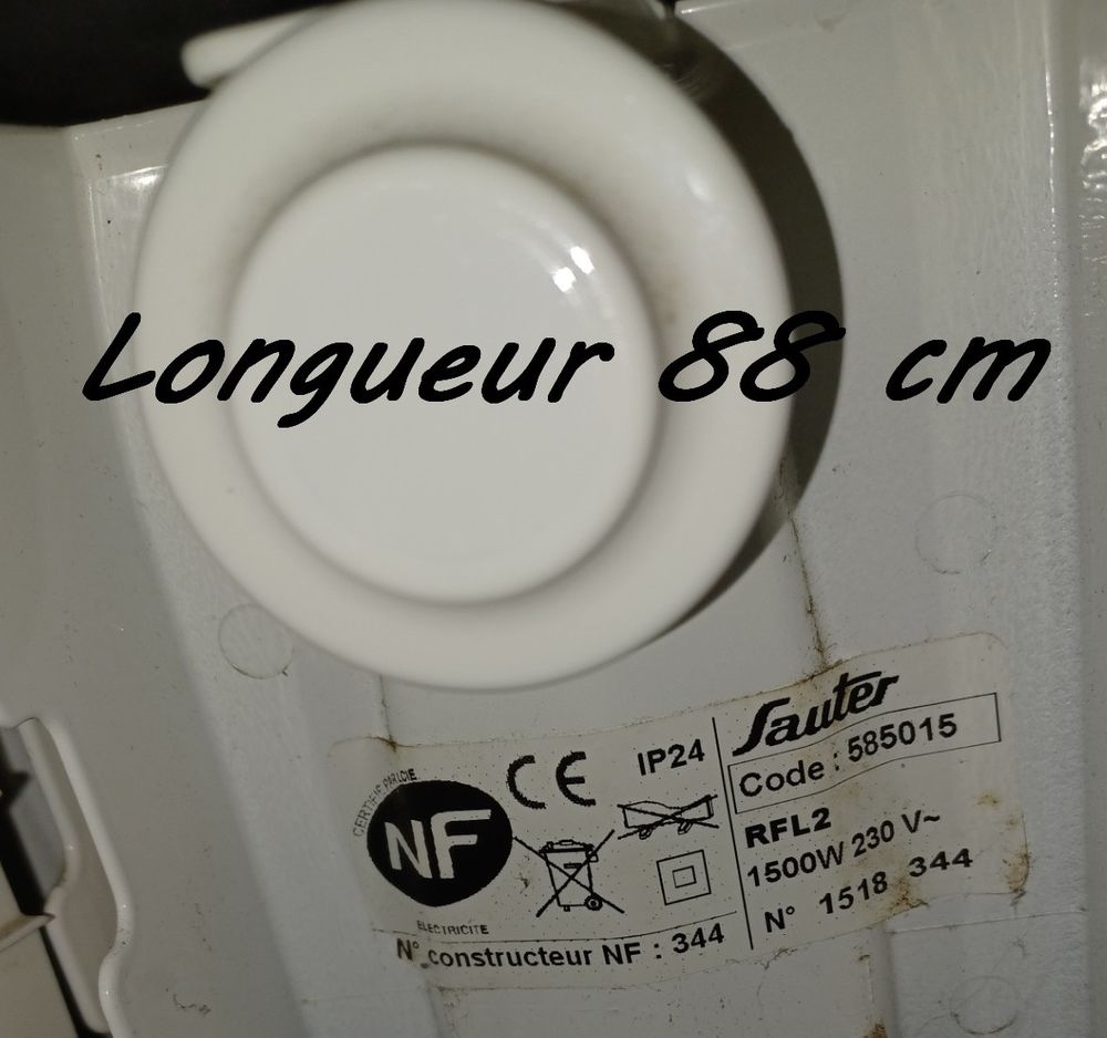 4 radiateurs &eacute;lectriques Bricolage