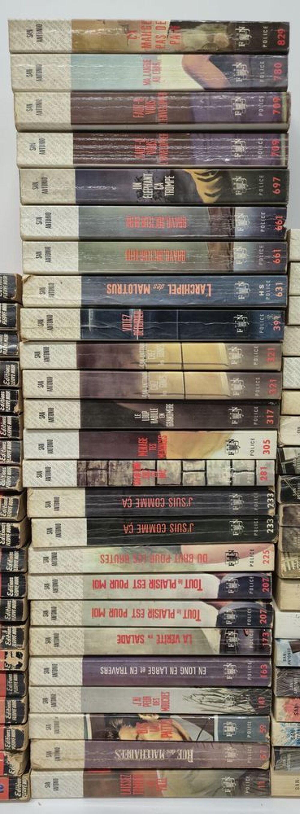 Collection de 191 livres de San Antonio Livres et BD
