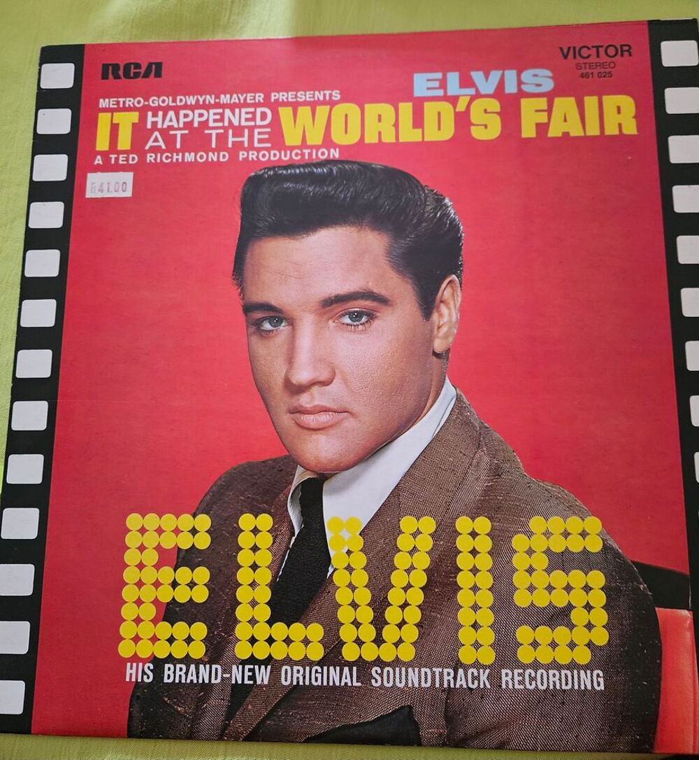 Elvis Presley - It Happened At The World's Fair Soundtrack 1 CD et vinyles