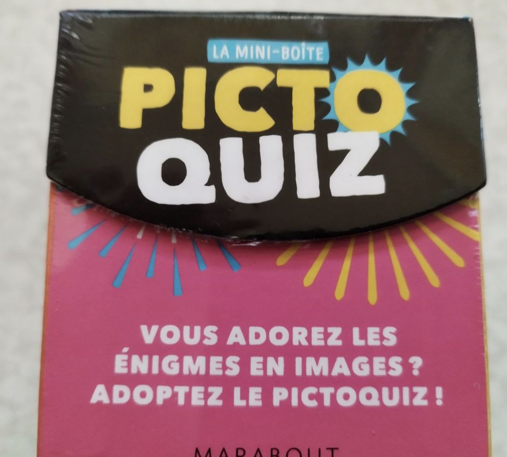 Mini boite picto quiz Neuf Jeux / jouets