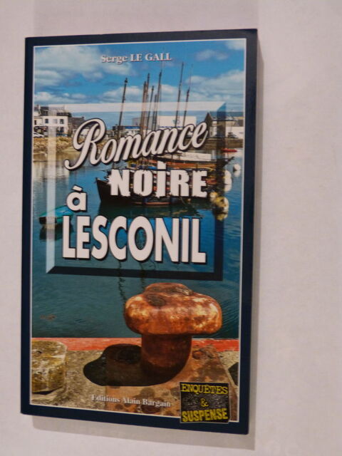 ROMANCE NOIRE A LESCONIL  policier  BRETON BARGAIN 4 Brest (29)